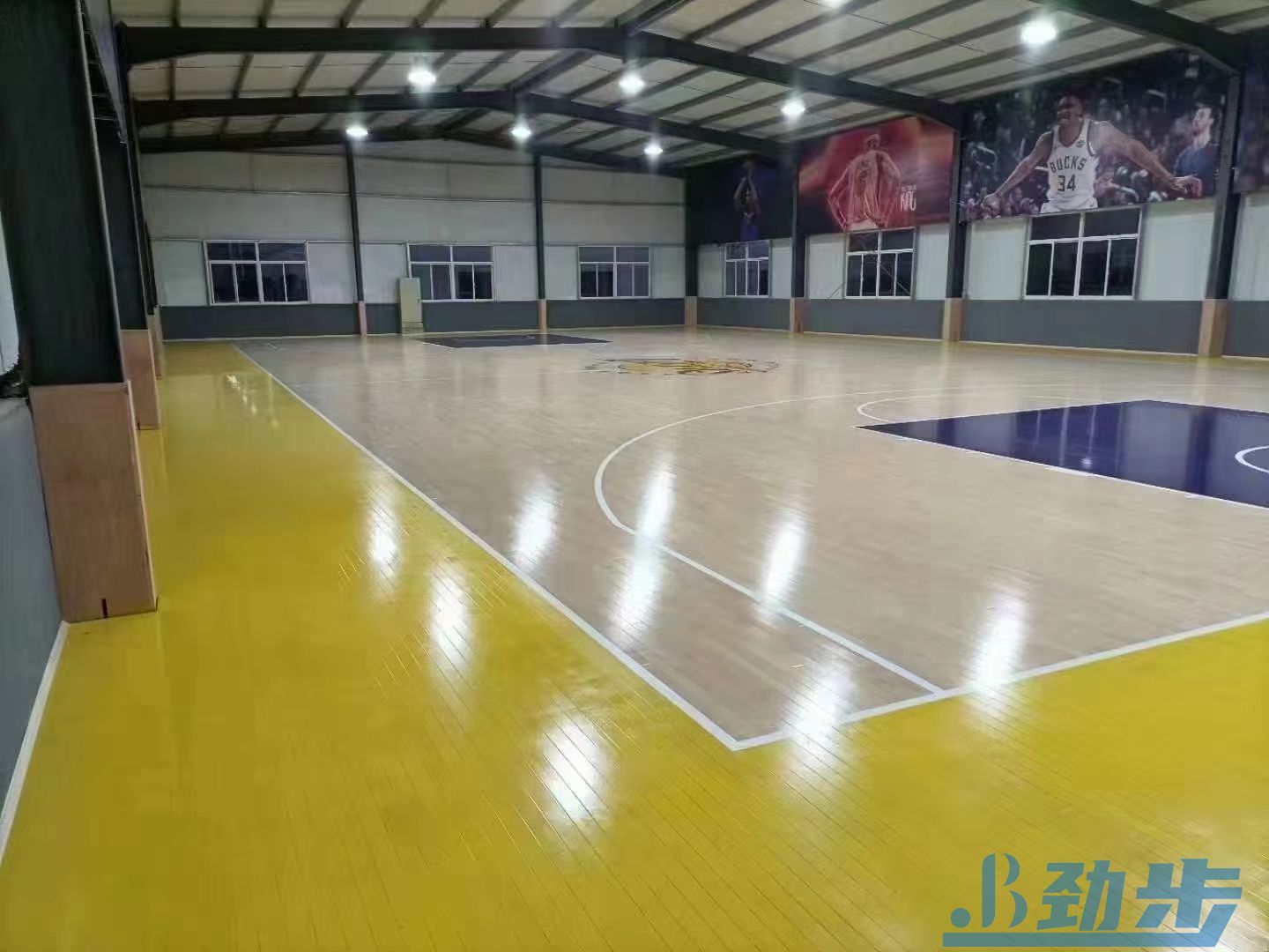 篮球馆运动木地板翻新 篮球馆运动木地板翻新