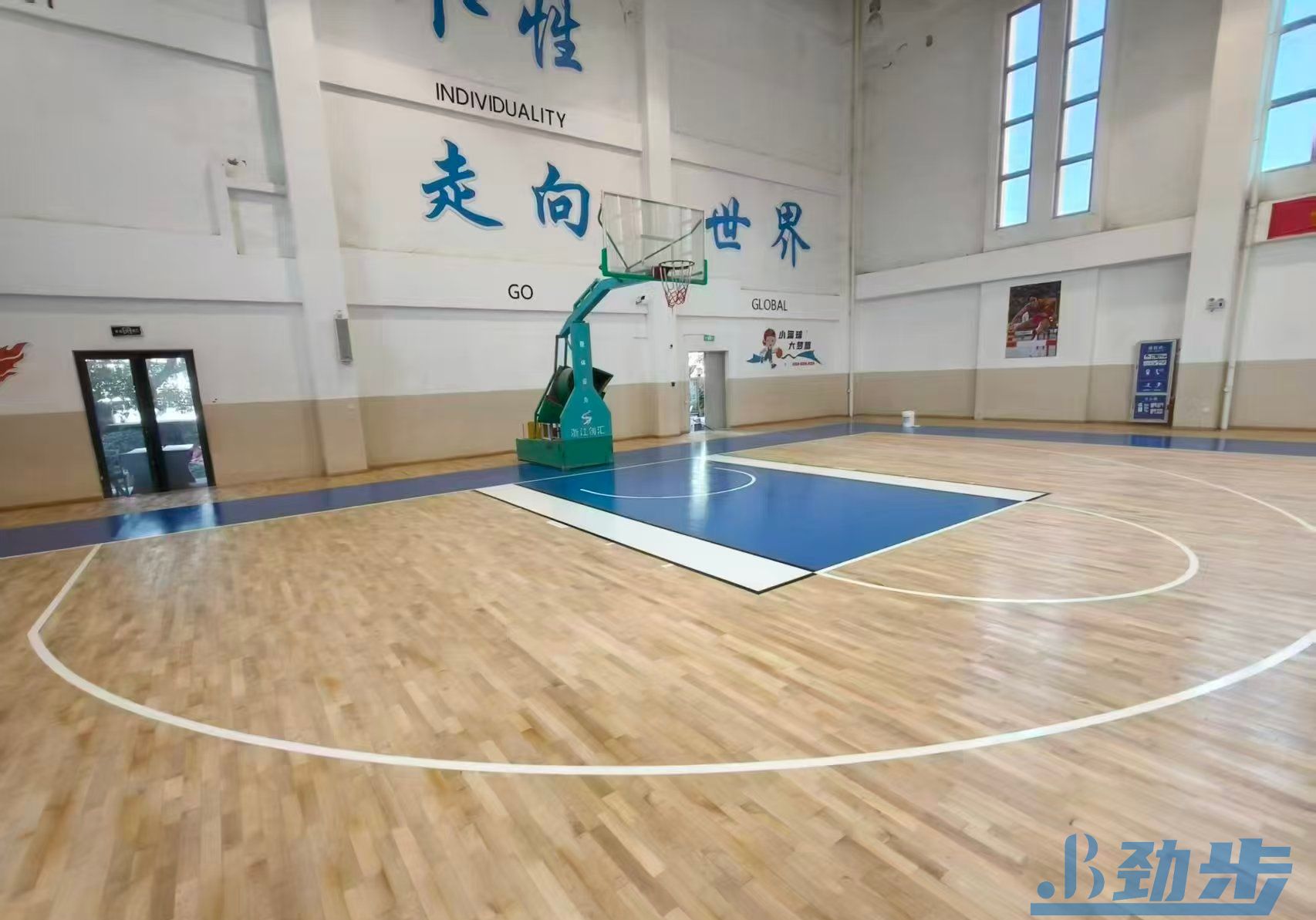 篮球馆木地板翻新 篮球馆木地板翻新