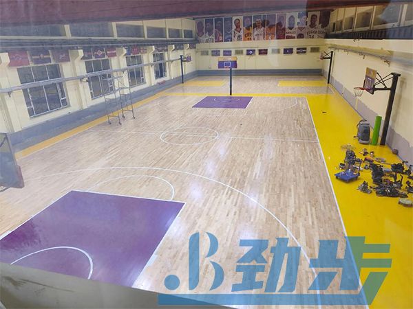 篮球馆木地板防滑