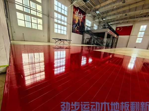 篮球馆木地板翻新 篮球馆木地板翻新