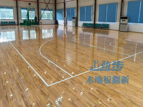 篮球馆防滑保养