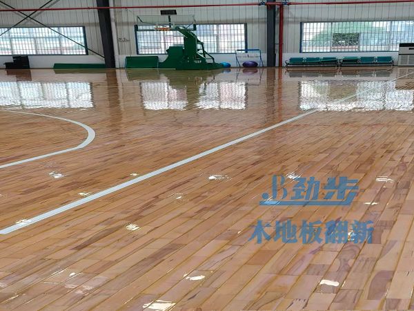 篮球馆防滑保养