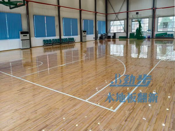 篮球馆防滑保养