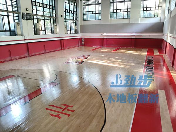 篮球馆运动木地板翻新 篮球馆运动木地板翻新